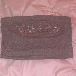 Juicy couture tube top